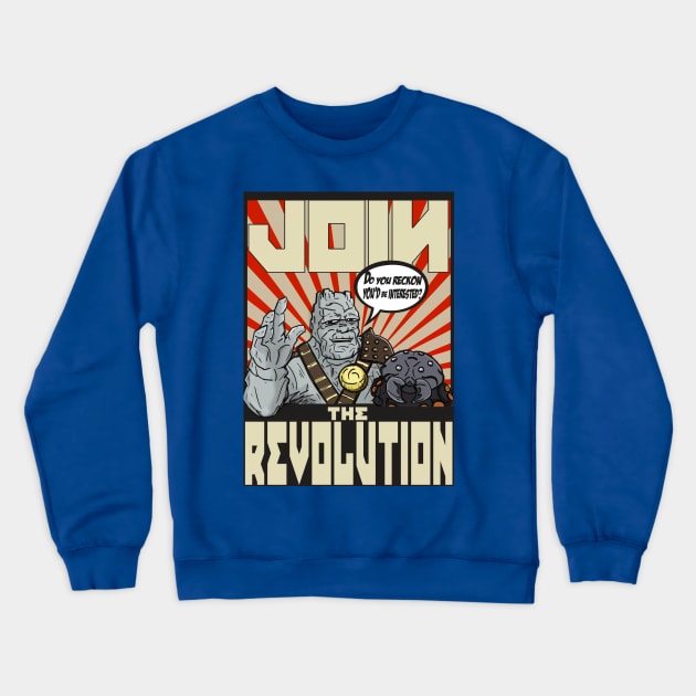 Revolution Crewneck Sweatshirt by jemarone